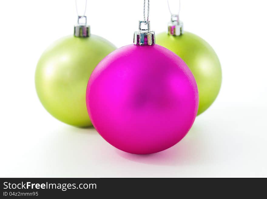 Set Of Christmas Balls