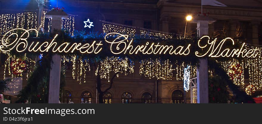 Bucharest Christmas Market