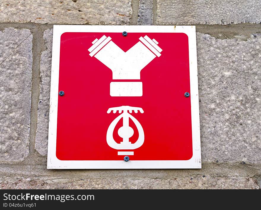 Sprinkler Sign