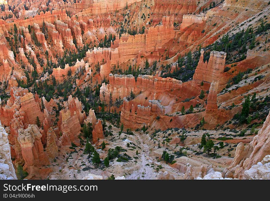 Rock Formation In Bryce Canyon