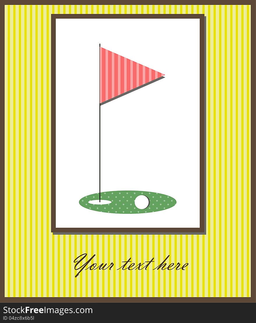 Golf card