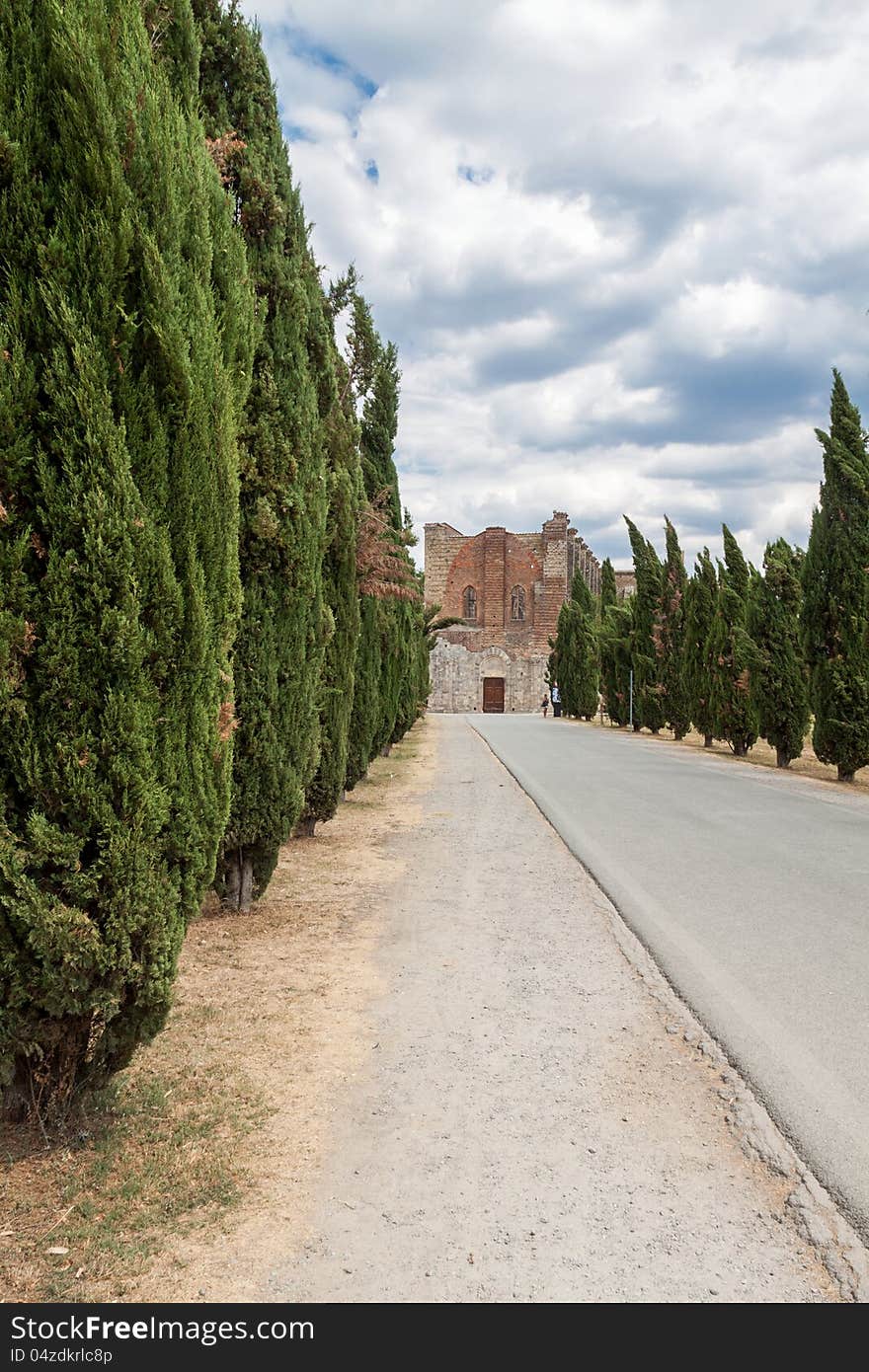 San Galgano Abbey Tuscany, Italy