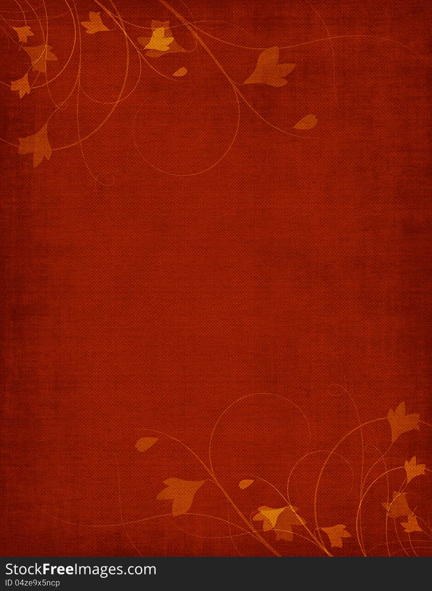 Red Grunge Background