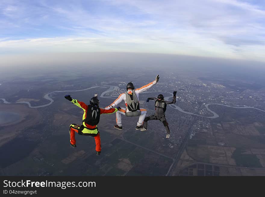 Skydiving photo.