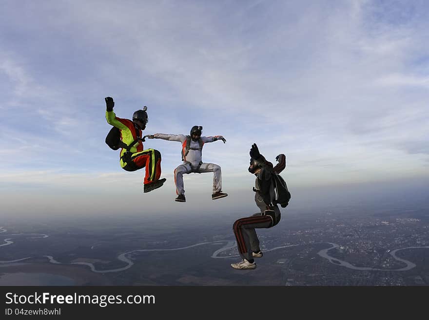 Skydiving photo.