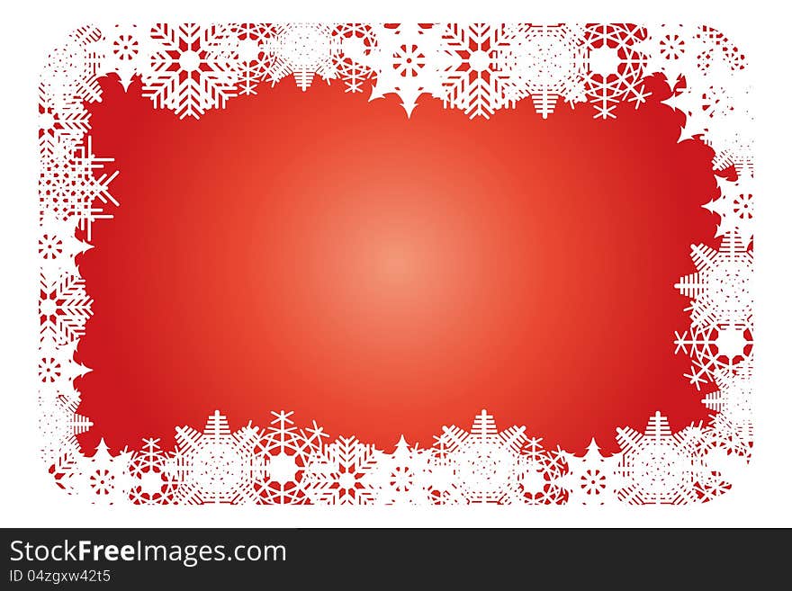 Snowflake Christmas Card