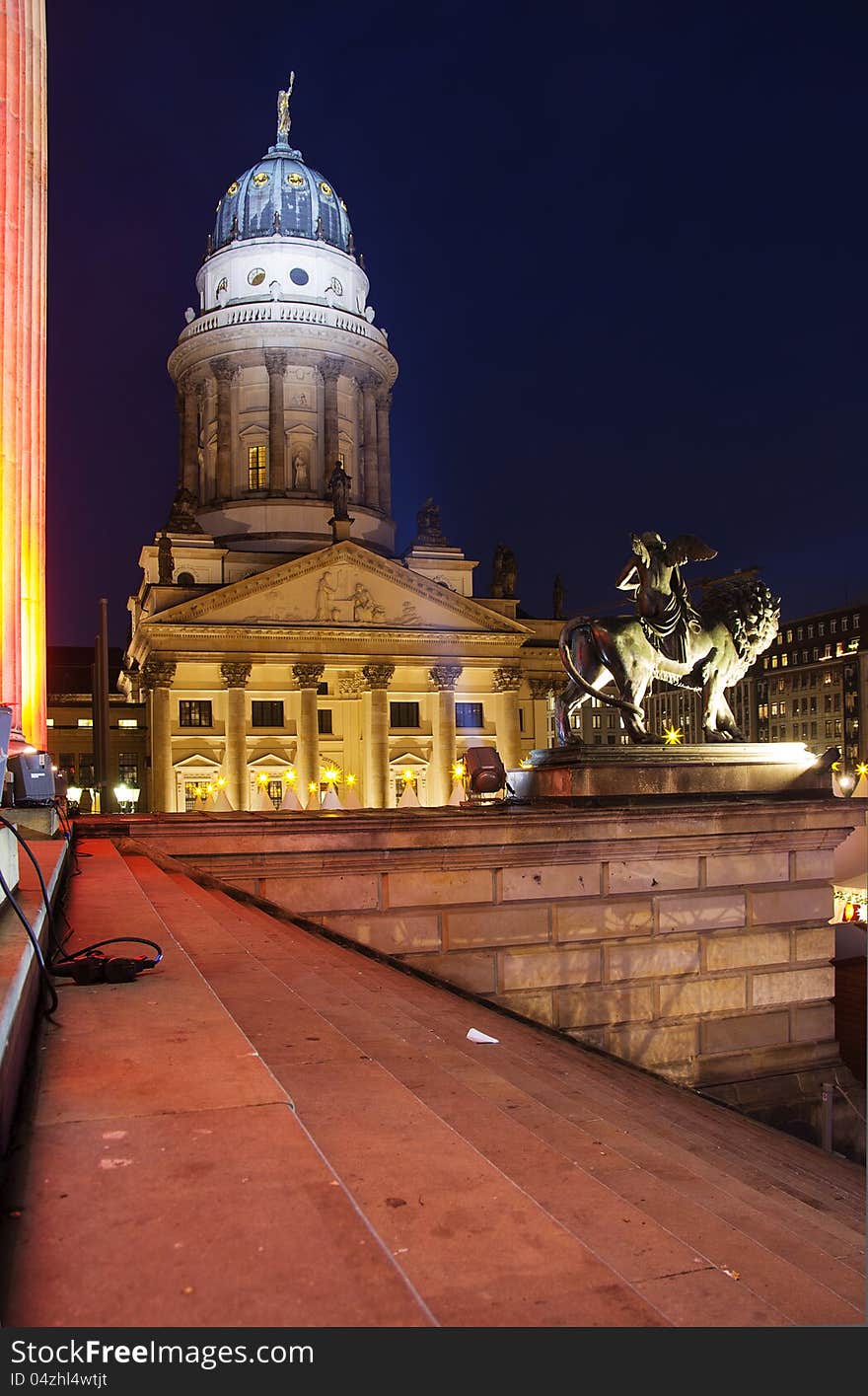 Französischer Dom in Gendarmenmarkt, Berlin, Germany. Französischer Dom in Gendarmenmarkt, Berlin, Germany