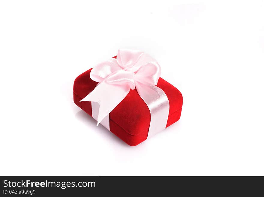 Gift With Pink Ribbon