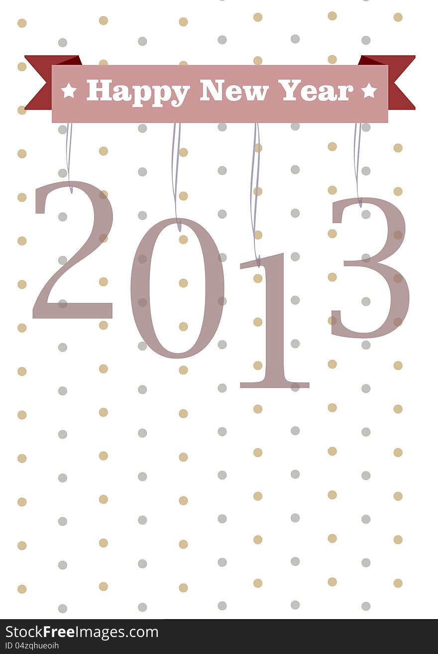 Background  calendar  New Year 2013