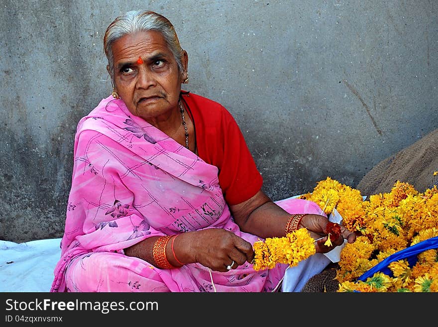 The Flower Seller