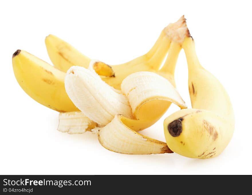 Sweet ripe bananas vitamins for a healthy lifestyle