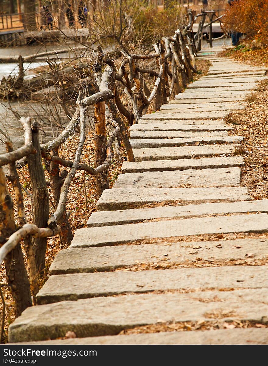 Namiseom Island in the fall