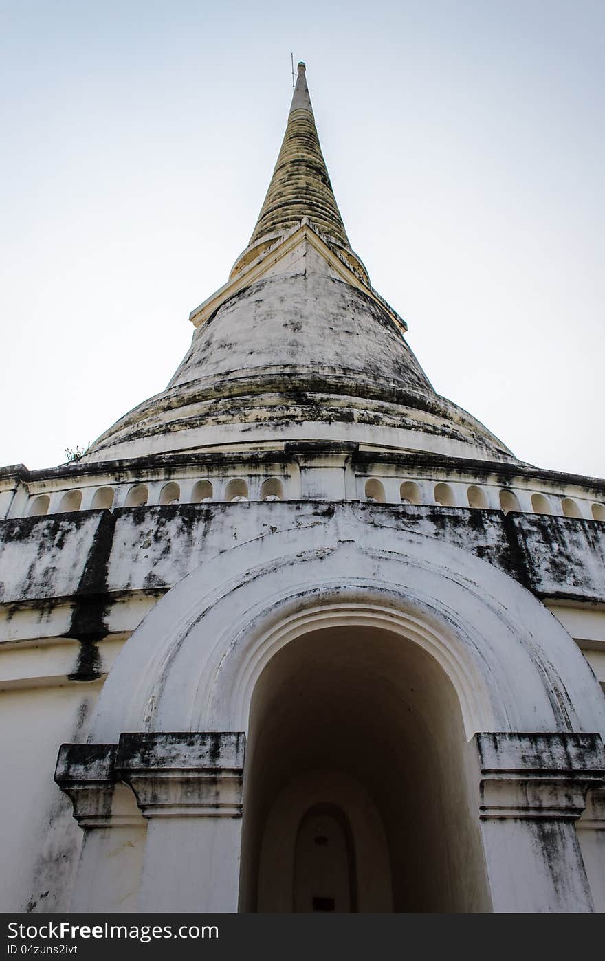 Phra That Chom Phet, Petchaburi, Thailand.