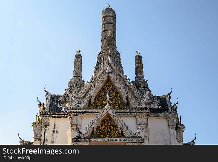 White pagoda in Phra Nakhon Khiri