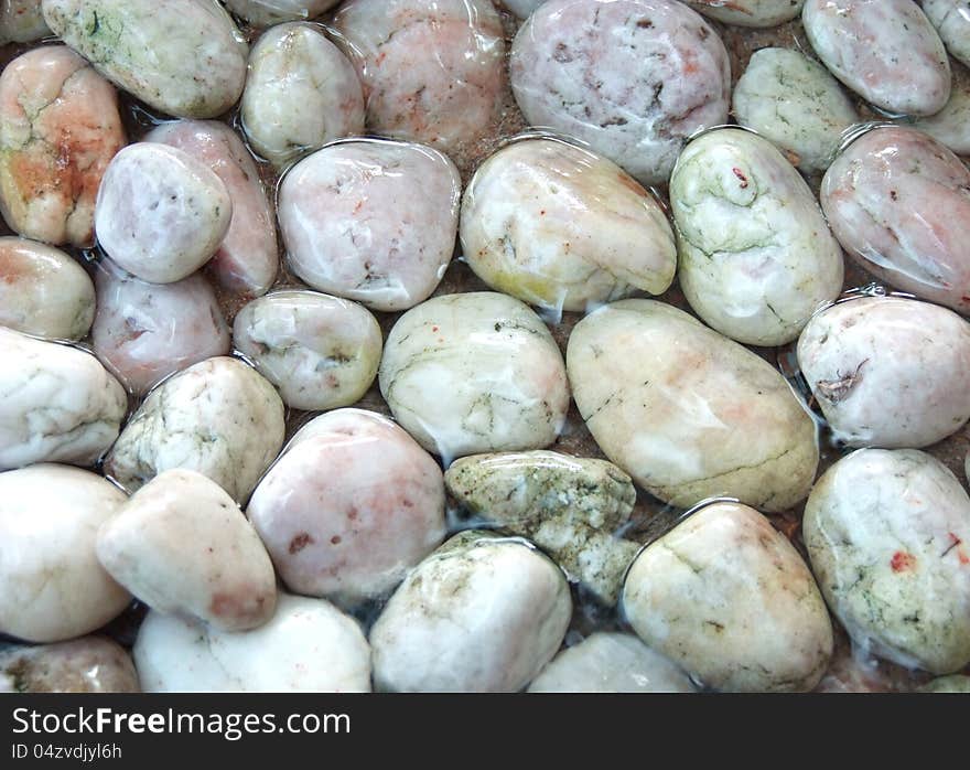 Stone background,water and natural