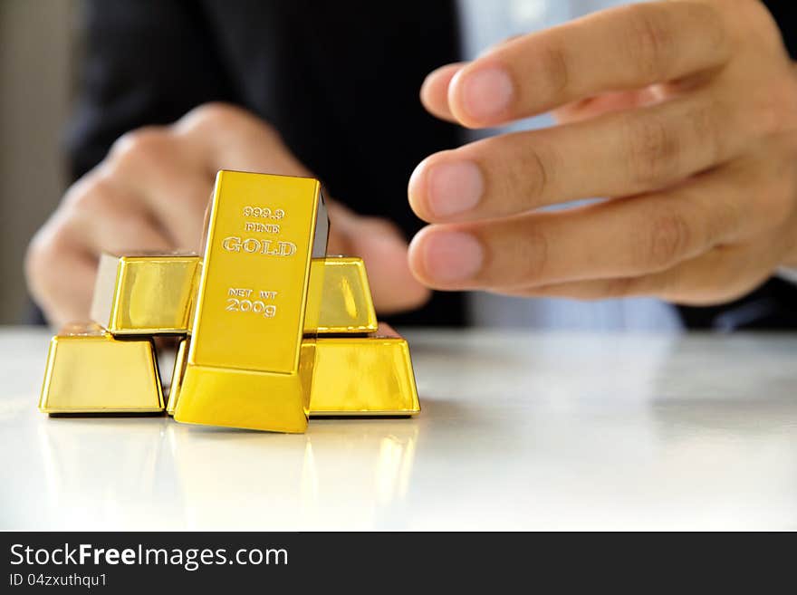 Gold bars