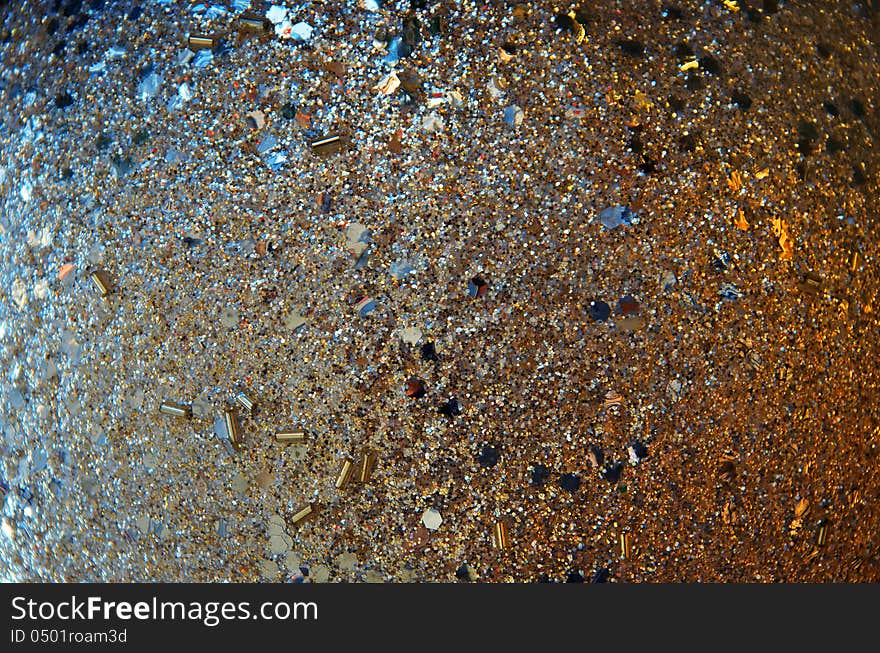 Sparkly golden and silver texture