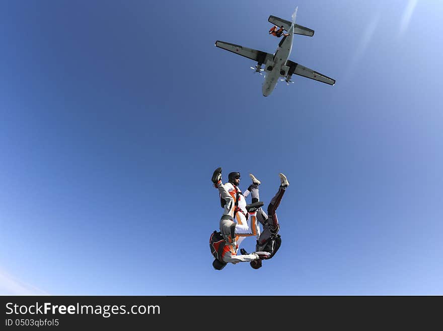 Skydiving photo.