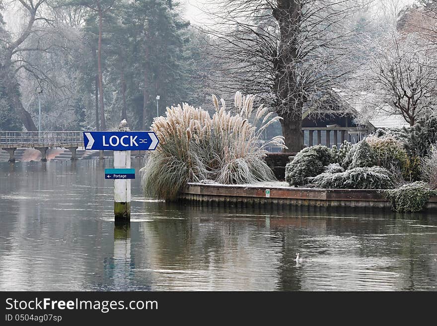 Winter On The RiverThames