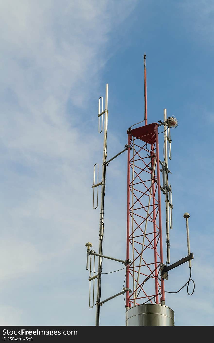 TV And Radio Antenna Tower