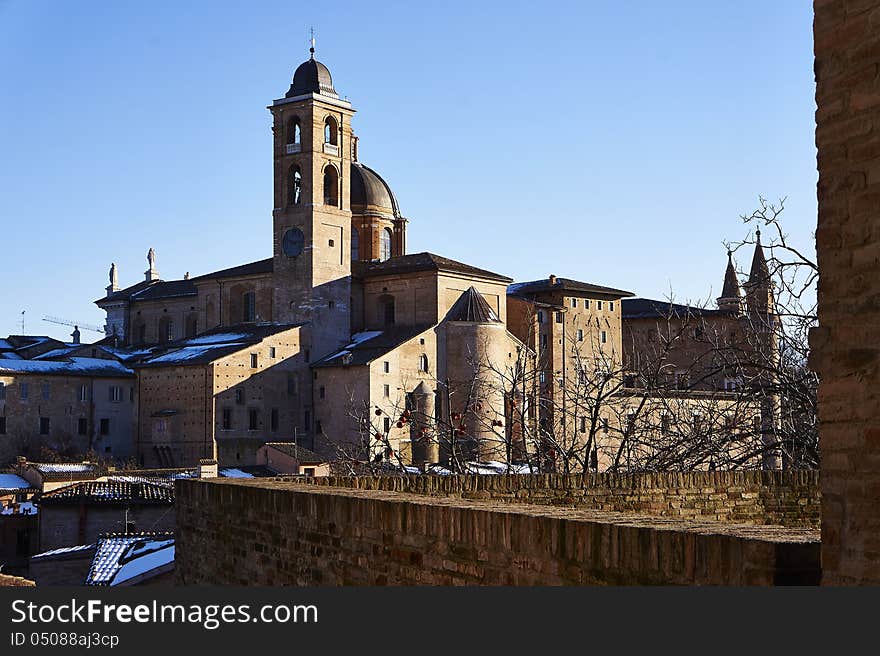 Urbino very nice city in italy