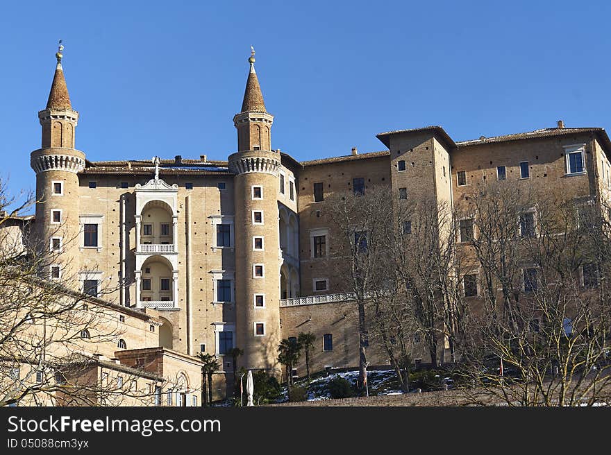 Urbino very nice city in italy