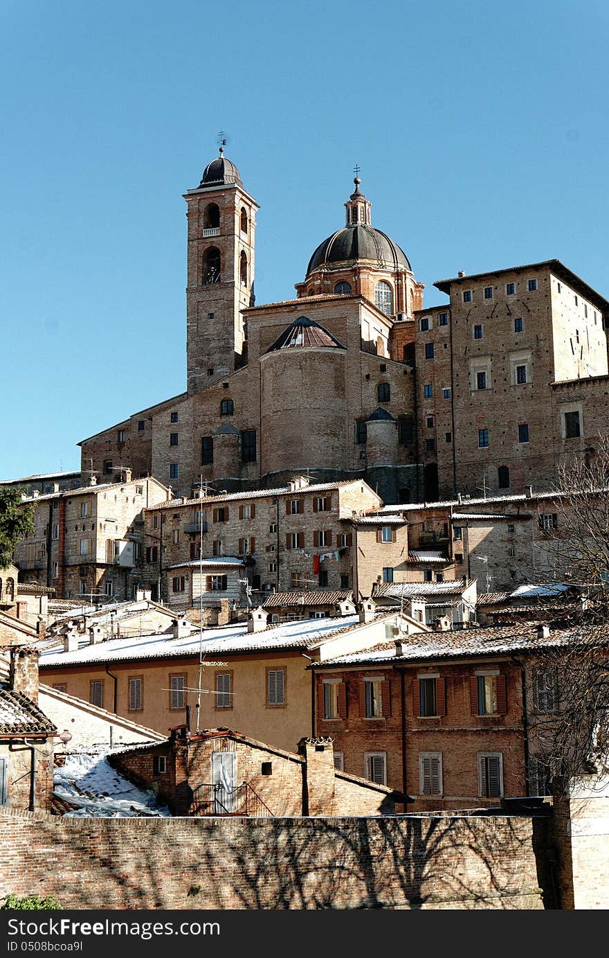 Urbino very nice city in italy