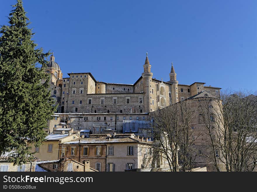 Urbino very nice city in italy