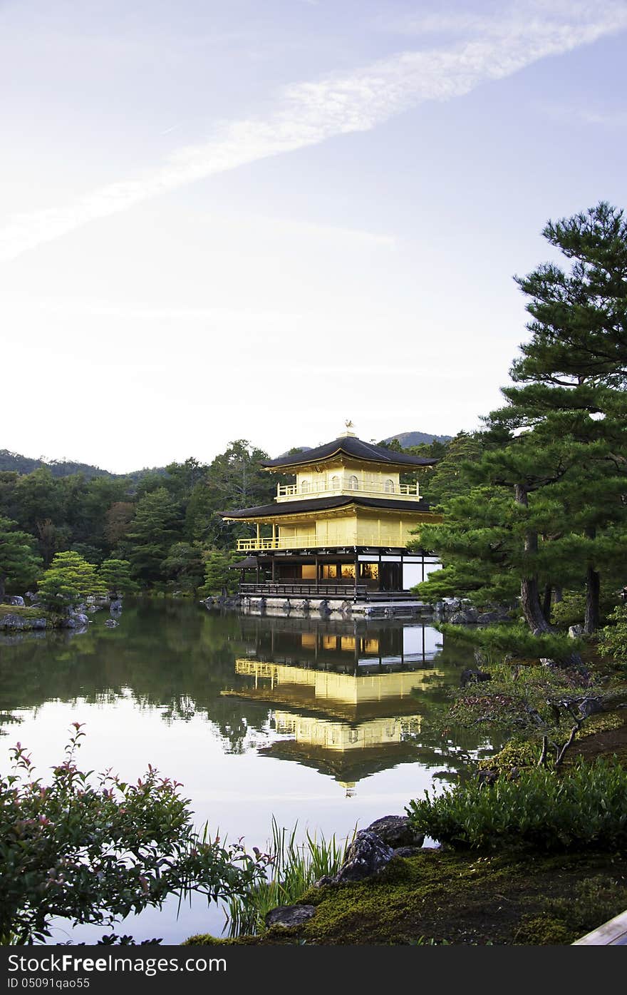 Kinkakuji Temple, The Golden Pavilion, Kyoto - Japan