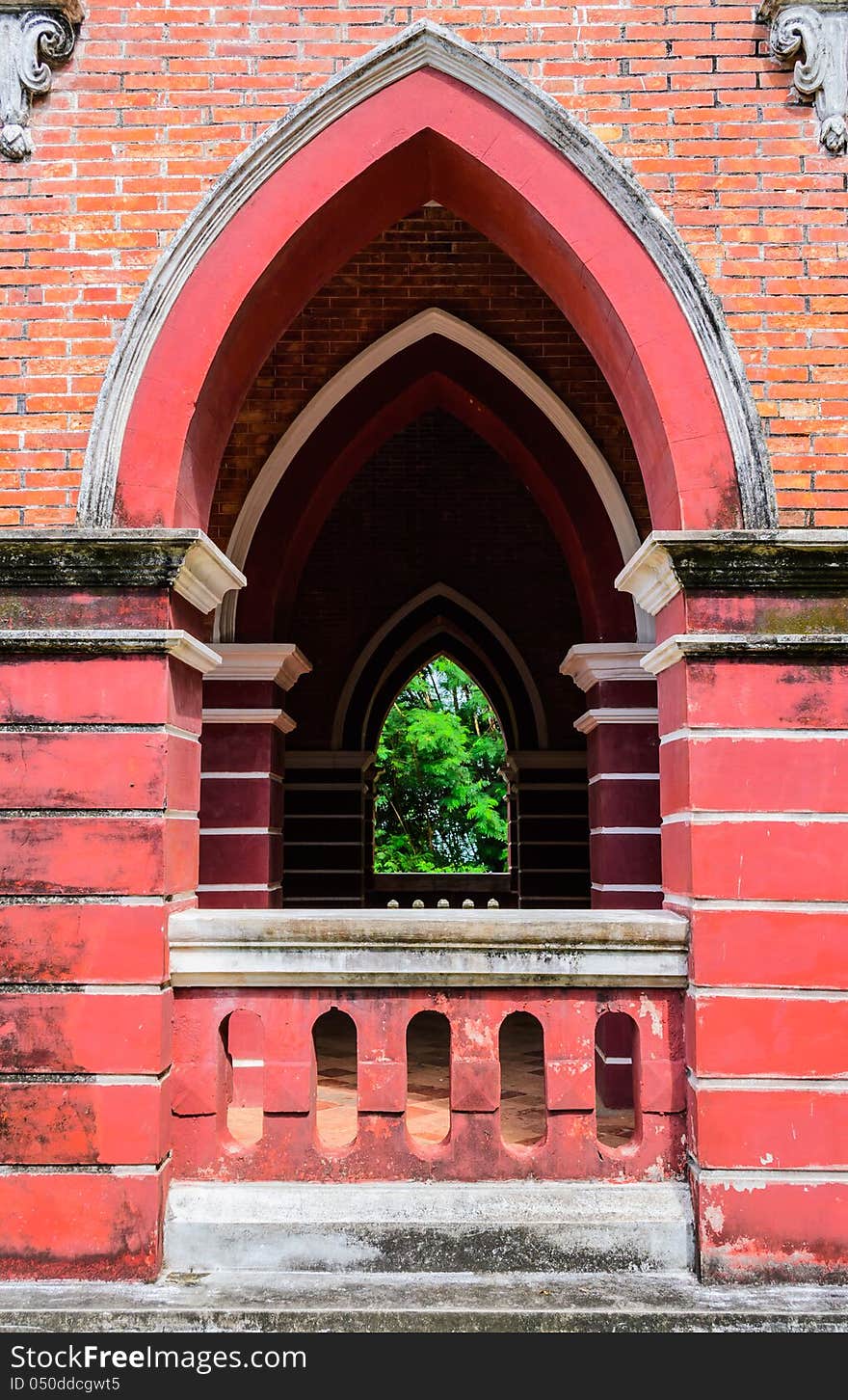 The red pavilion