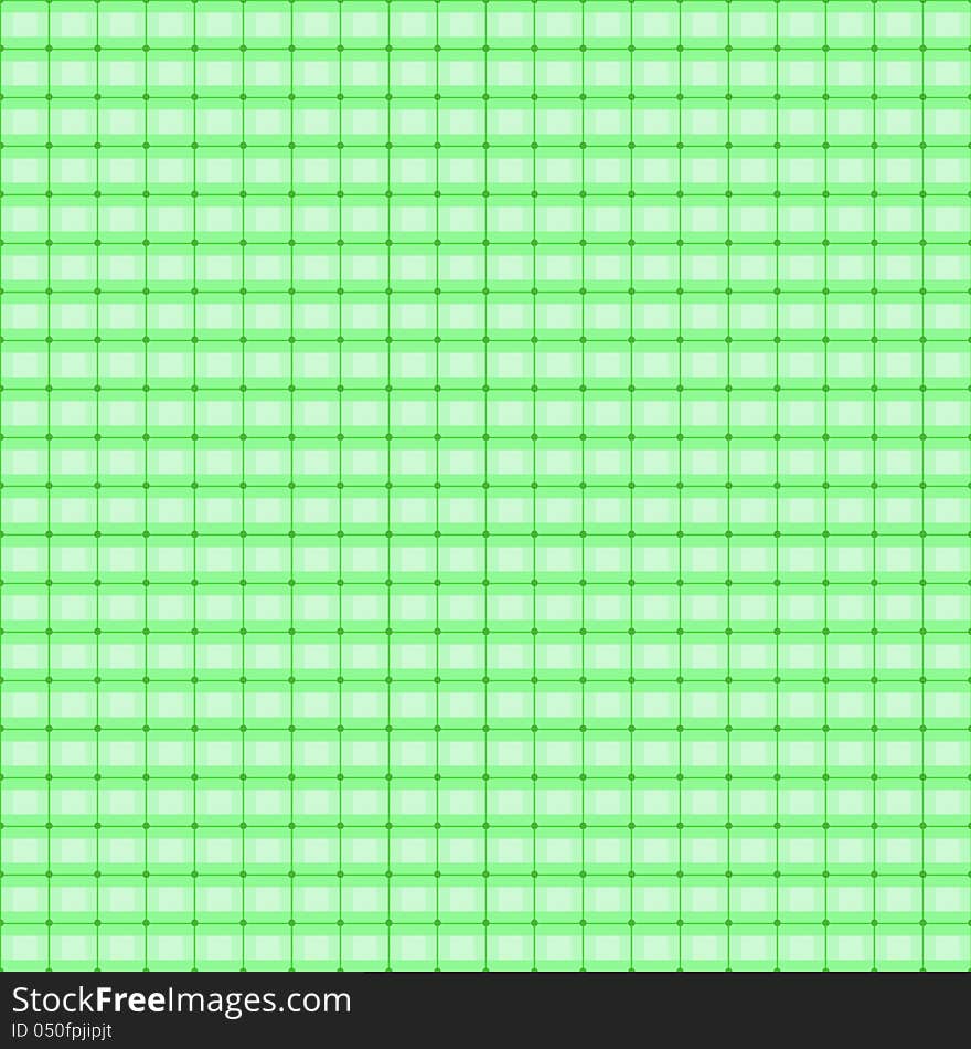 Green seamless pattern in cell