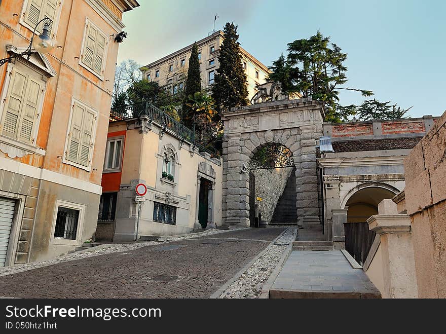 Commemorative arc of the bollani udine