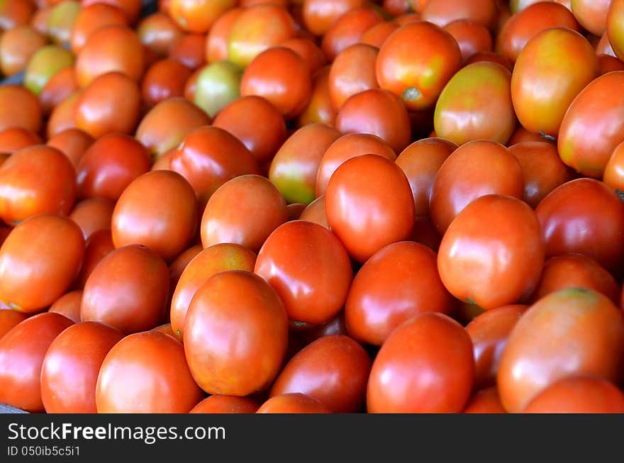 Fresh tomato  fruit on Traditional Market