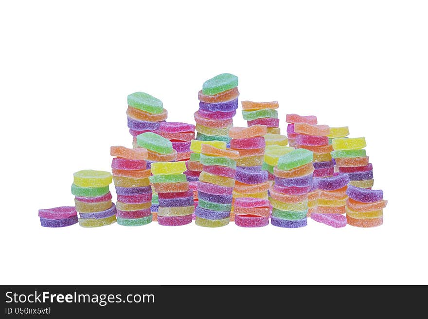 Jelly sweet sugar for background and Celebrate