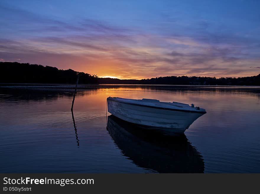 Lonely emotion in sunset. Lonely emotion in sunset.