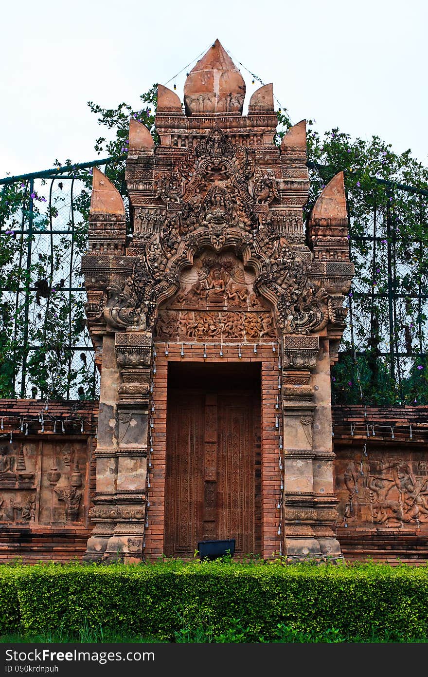 Details of the castle rock arch in the north of Thailand. Details of the castle rock arch in the north of Thailand.