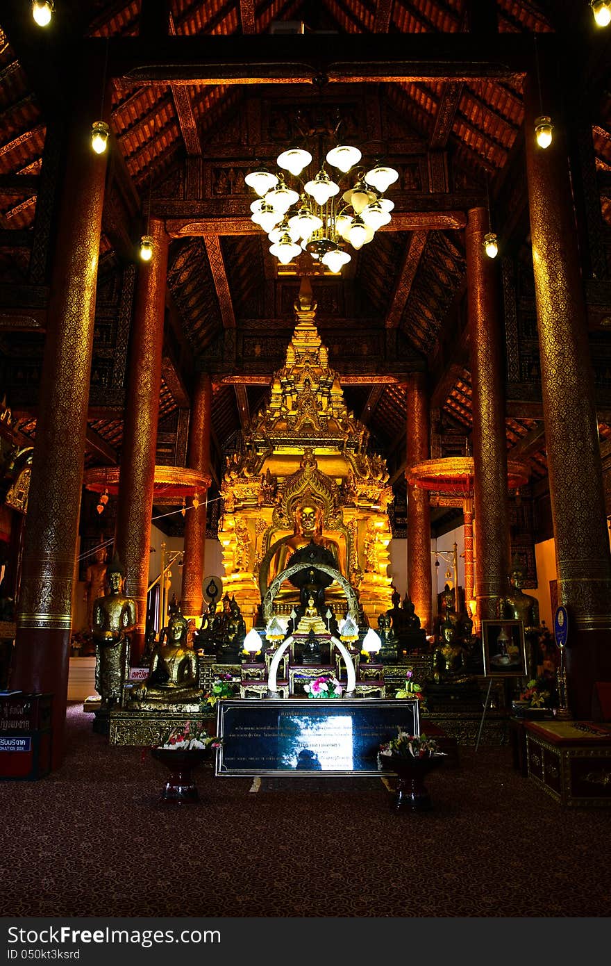 Temples of northern Thailand.