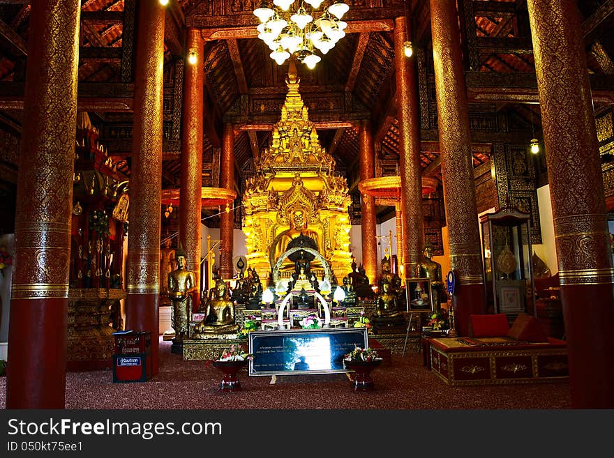 Temples of northern Thailand.