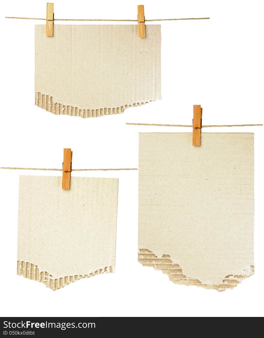 Cardboard notes