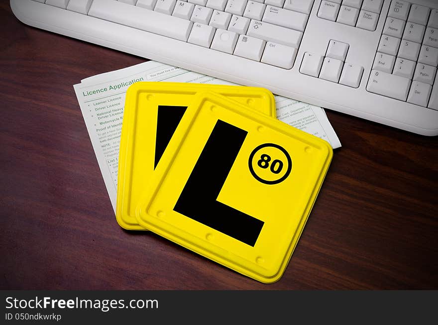 L Plates And Licence Application