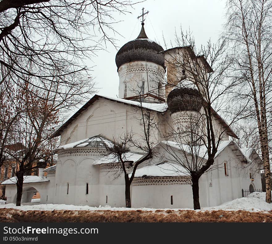 The Church of Nicholas the Wonderworker. Pskov.