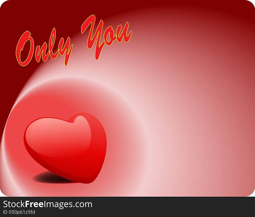 Happy Love in Valentine Day Background, Card & Wallpaper