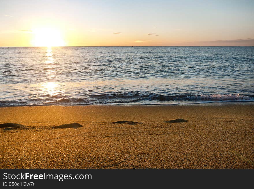 Mediterranean Sea coastline