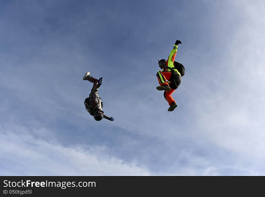 Skydiving photo.