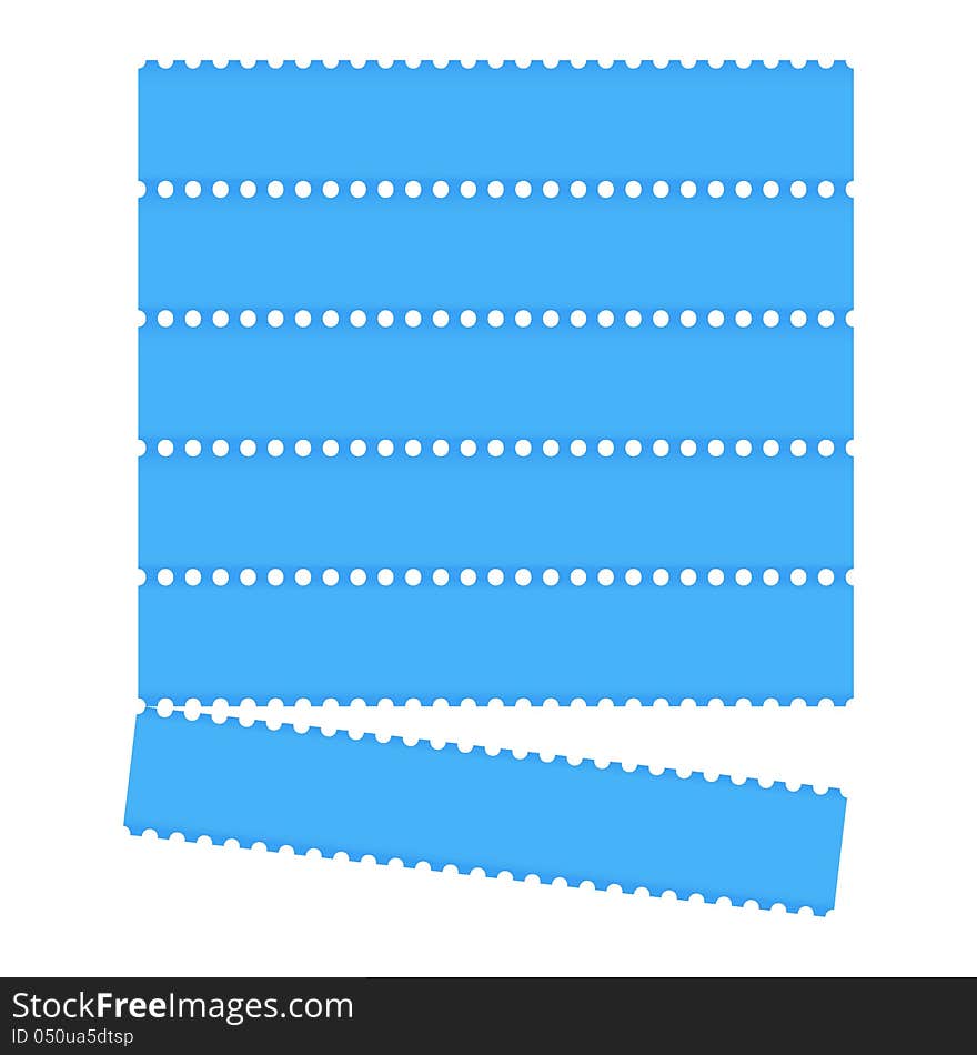 Blue graphic bar