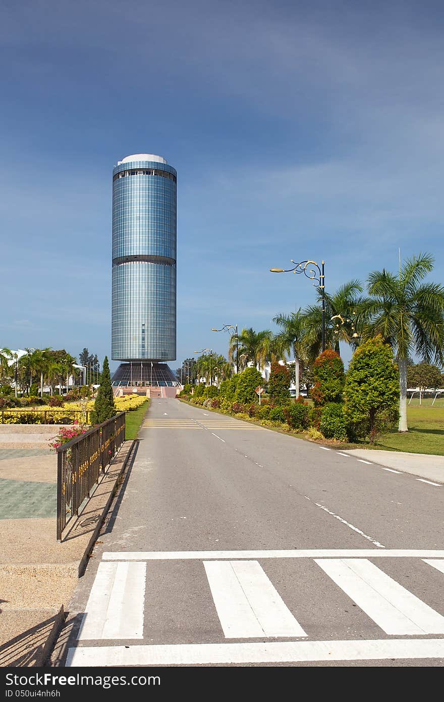 Menara Tun Mustapha (Sabah Foundation Building), Kota-Kinabalu, Borneo, Malaysia. Menara Tun Mustapha (Sabah Foundation Building), Kota-Kinabalu, Borneo, Malaysia