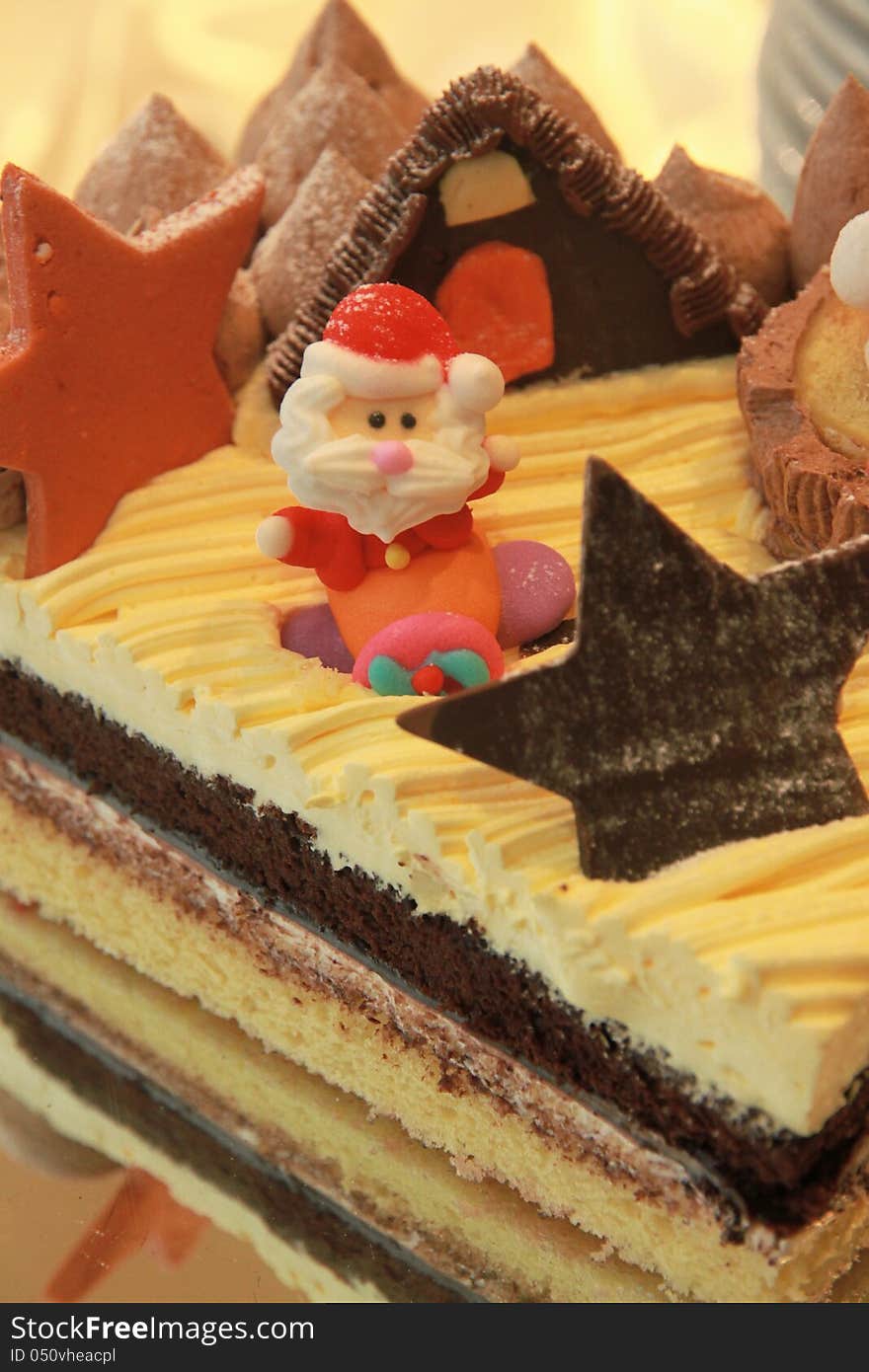 Santa cake.