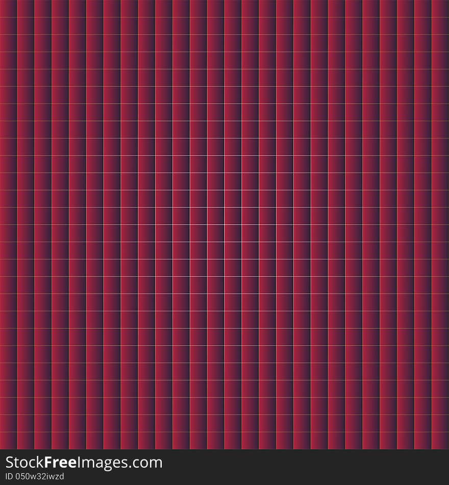 Vector red abstract seamless texture of the boxes