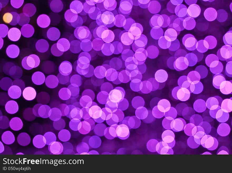 Defocused abstract christmas background, out of focus light spots forming a soft background