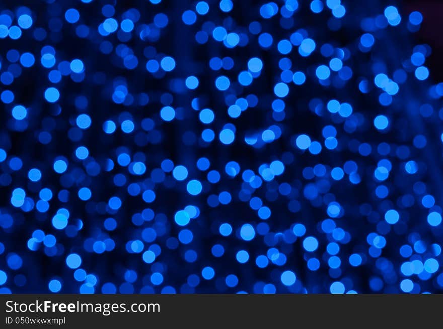 Defocused abstract christmas background, out of focus light spots forming a soft background